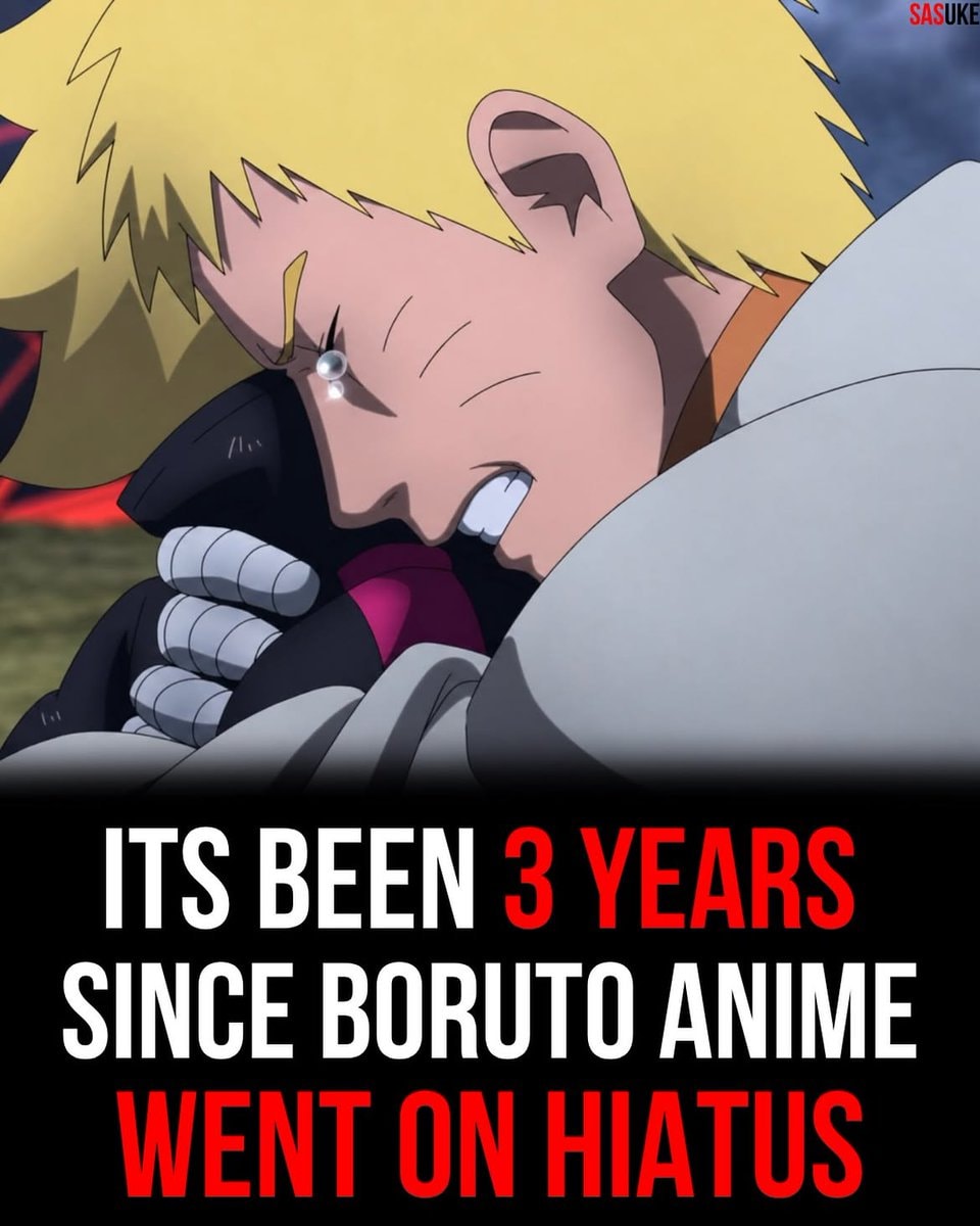 Boruto anime 3 year hiatus reaction