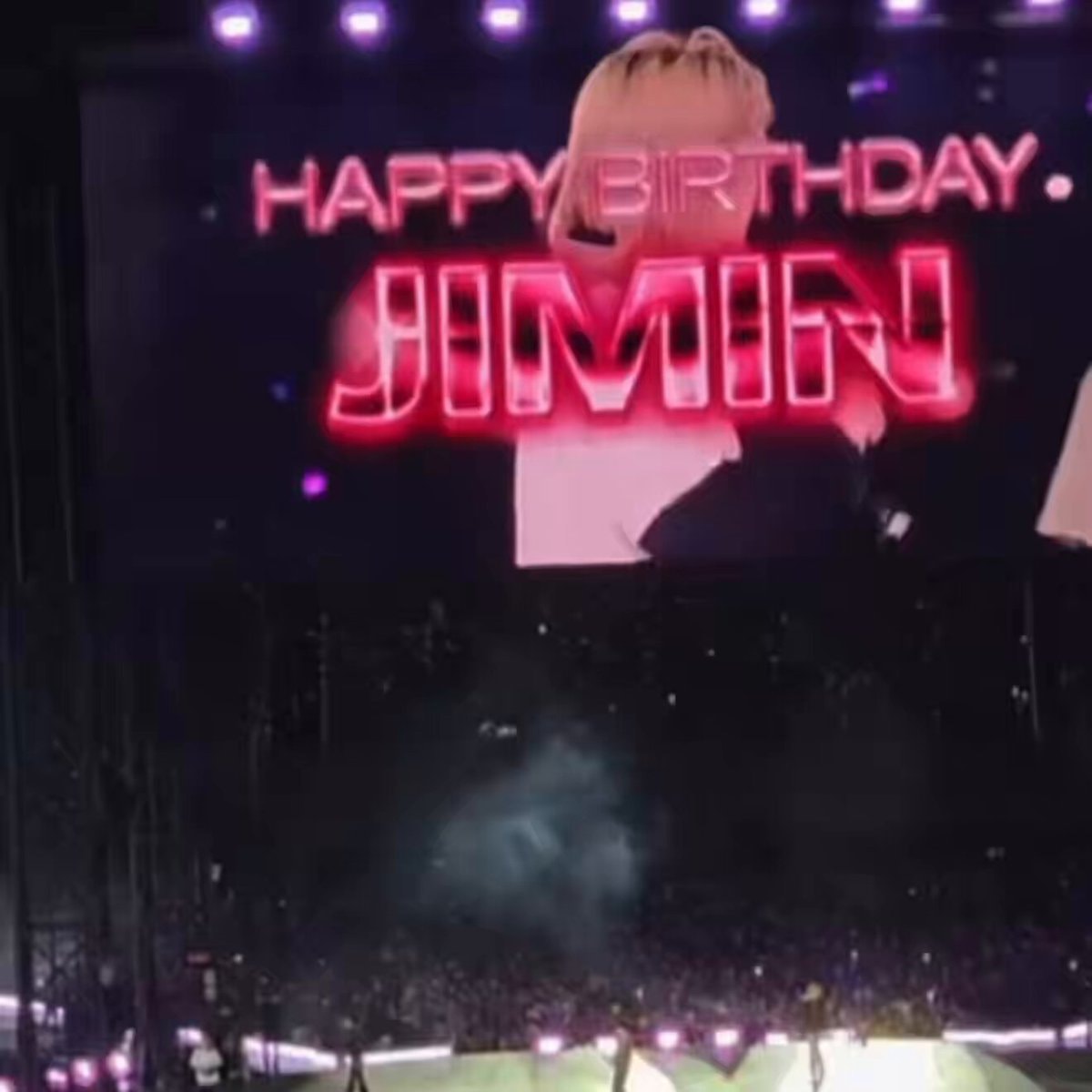 BTS celebrating Jimin's birthday in Chile