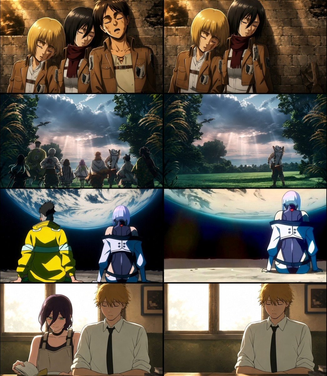 Attack on Titan collage