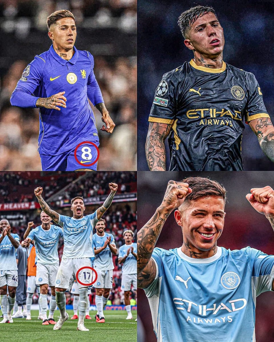 Enzo Fernández Chelsea to Manchester City