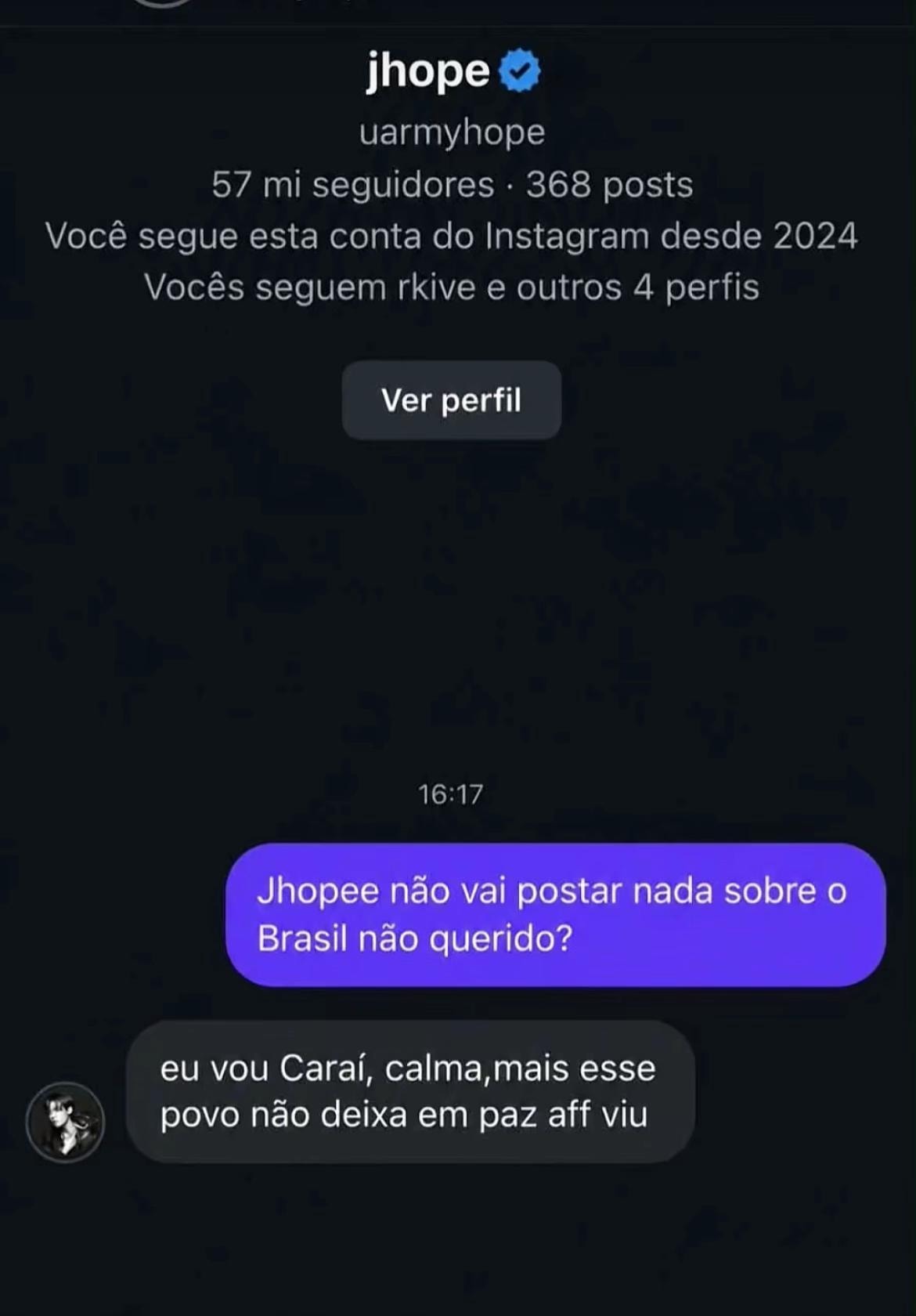 jhope brazil chat