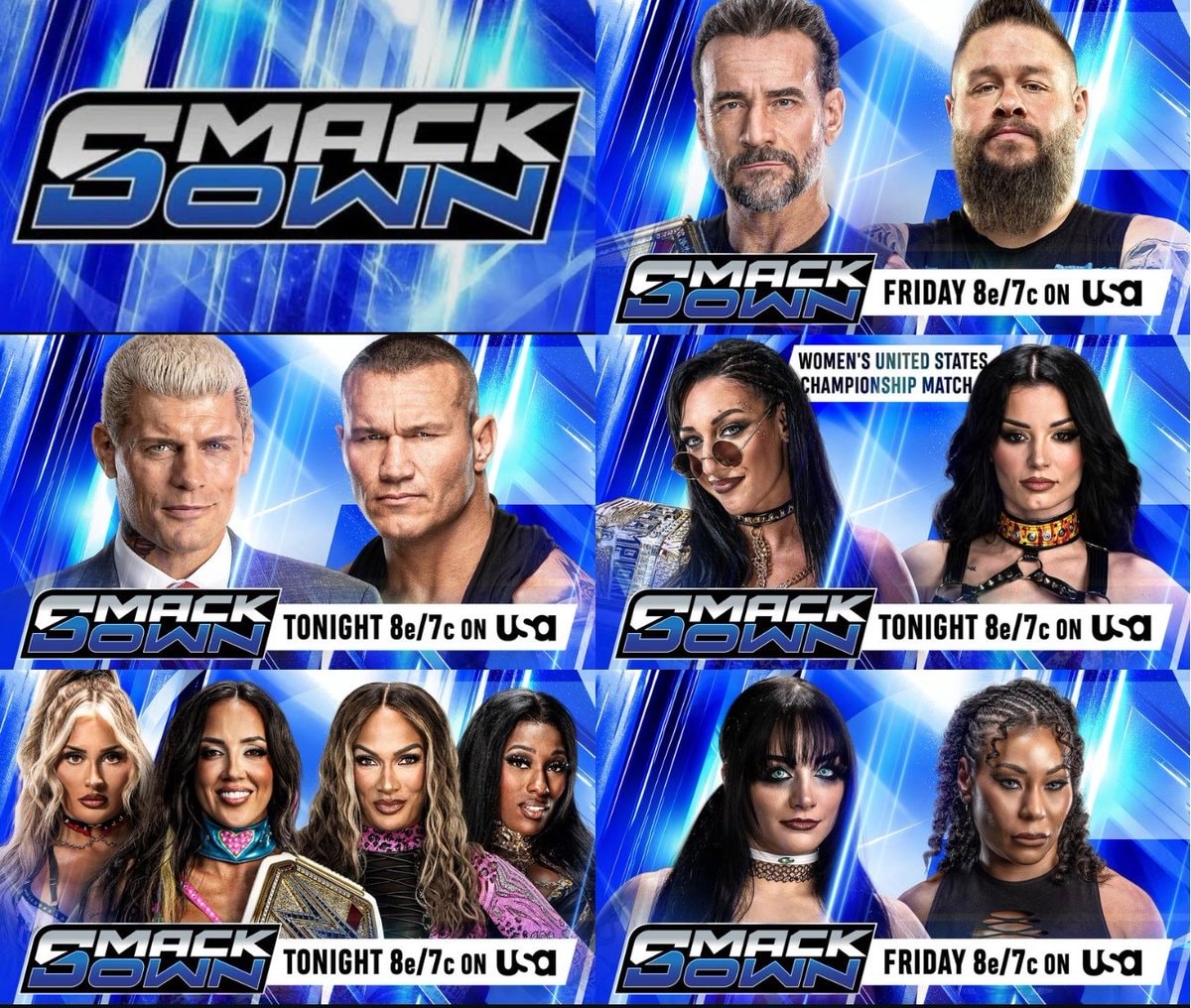 SmackDown Tonight Matchups
