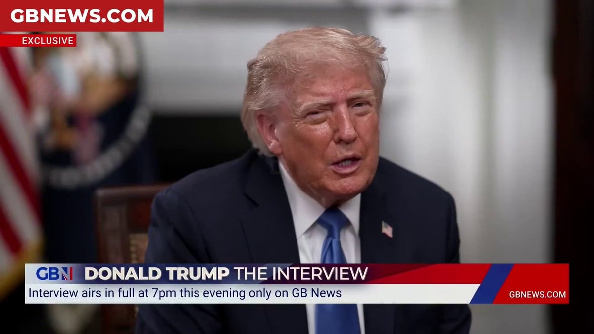 Donald Trump UK interview