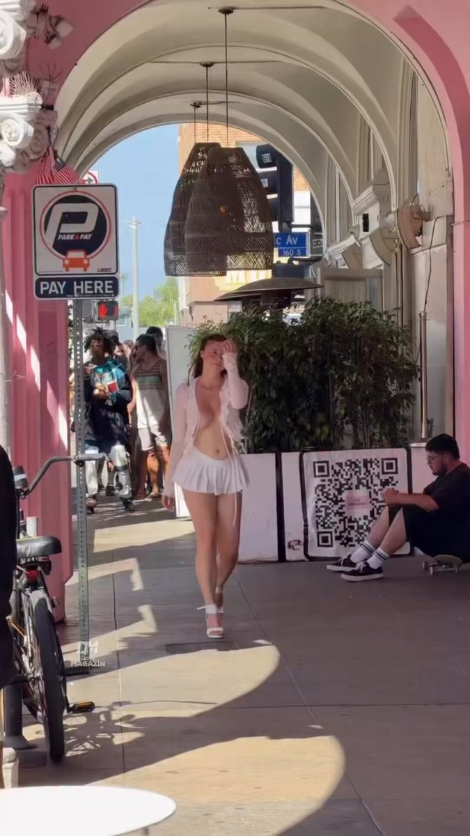 Anna striking walk
