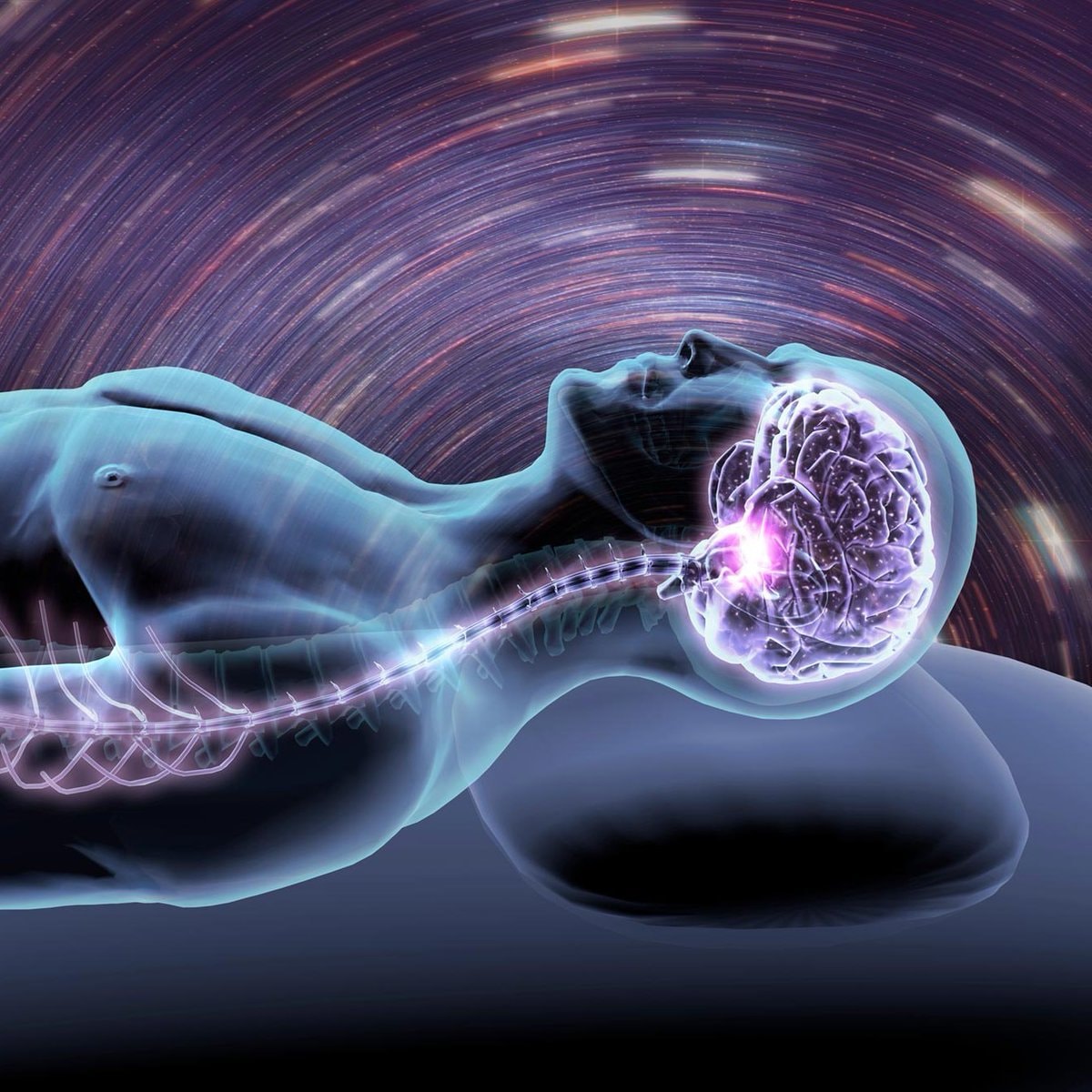 Human brain solving problems before sleep
