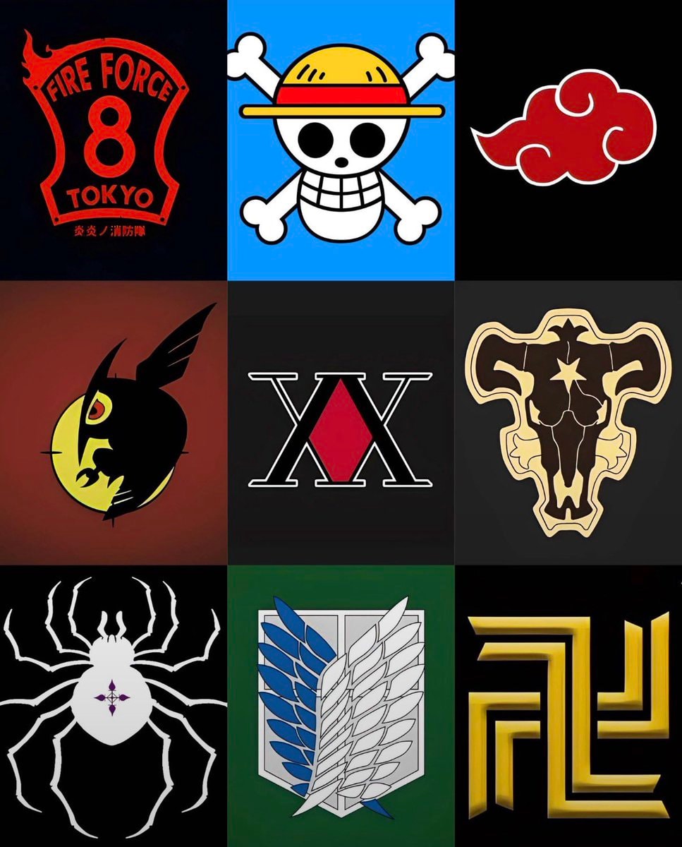 Most iconic anime logo debate