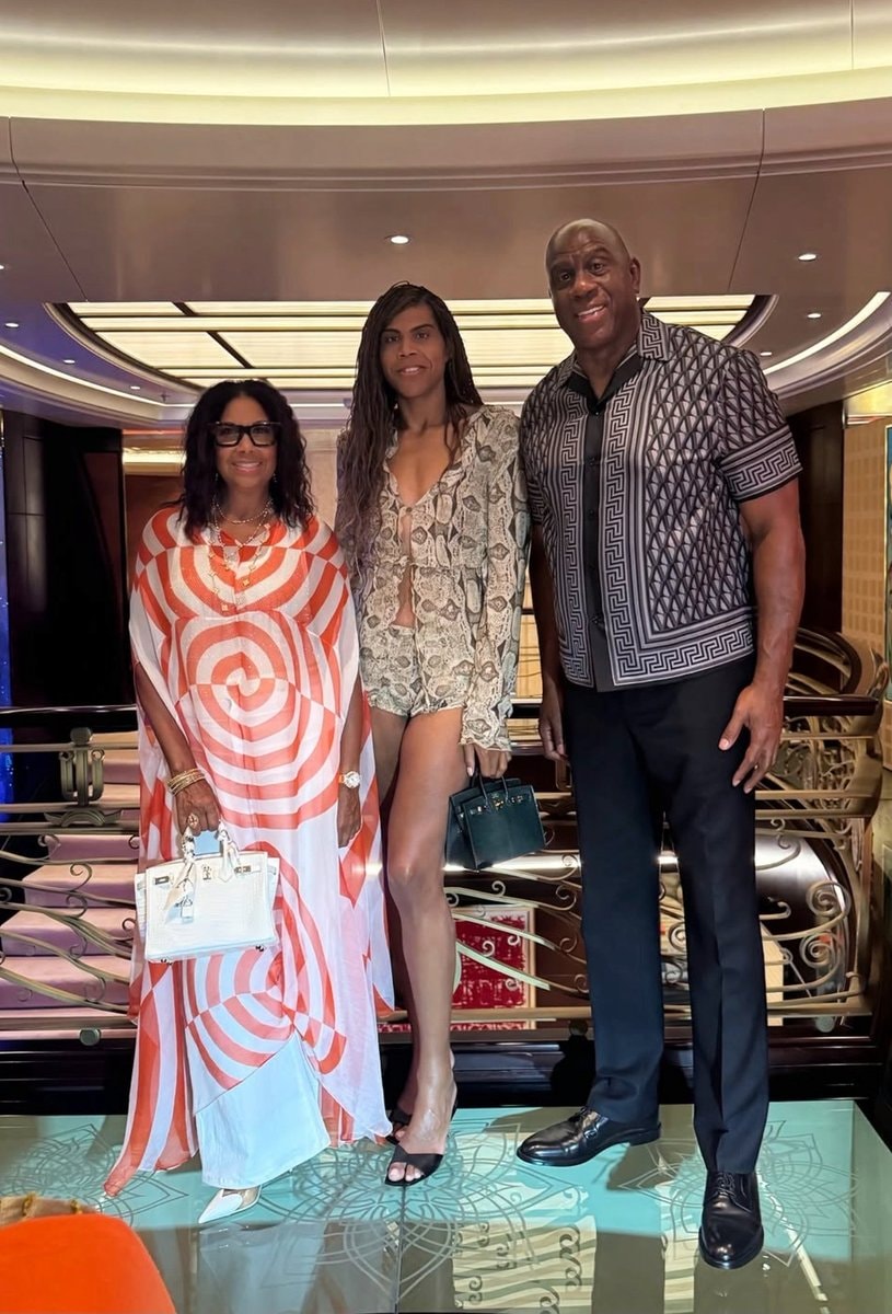 Magic Johnson family dinner Croatia