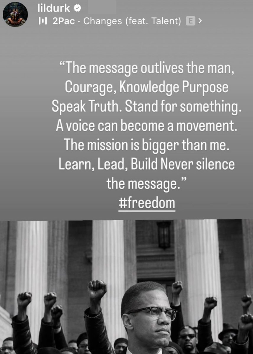 Lil Durk IG Stories update (photo 2 of 2)