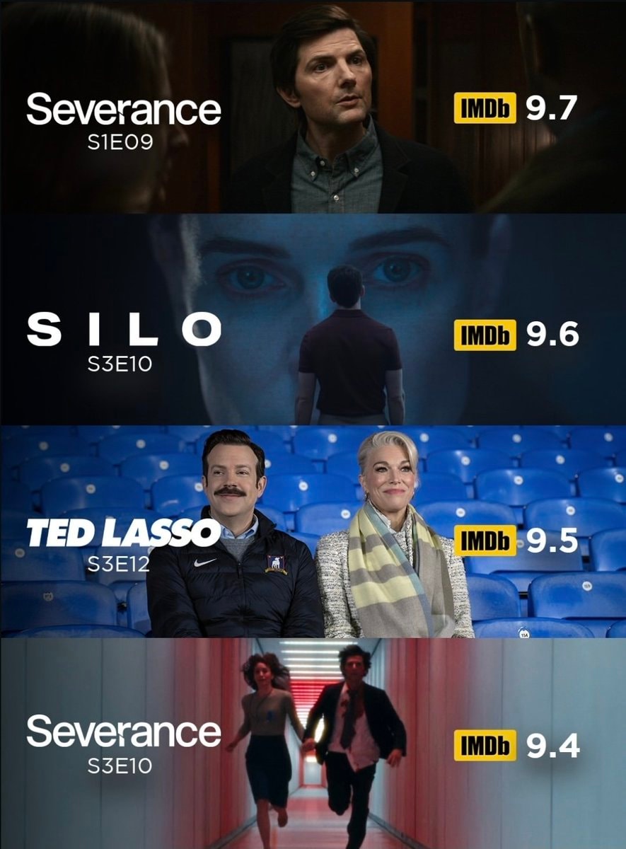 Apple TV recent episodes