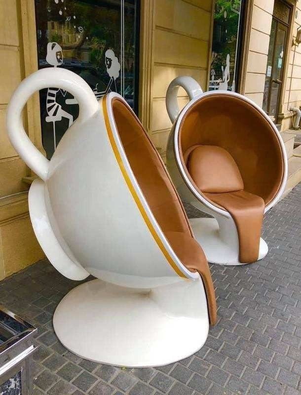 teacup chairs cafe interior (photo 2 of 2)