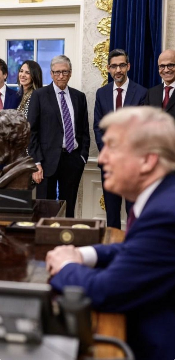 Bill Gates Sundar Pichai Trump photo Bill Gates Sundar Pichai Trump photo