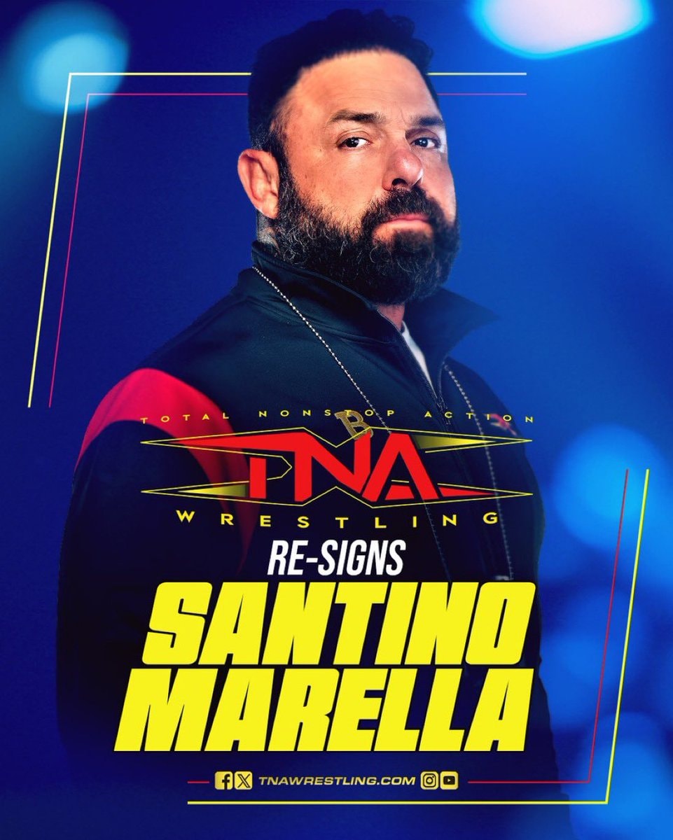 Santino Marella TNA re-signing Santino Marella TNA re-signing