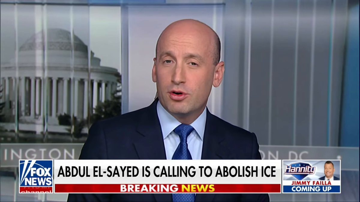 Stephen Miller Fox News ICE abolition