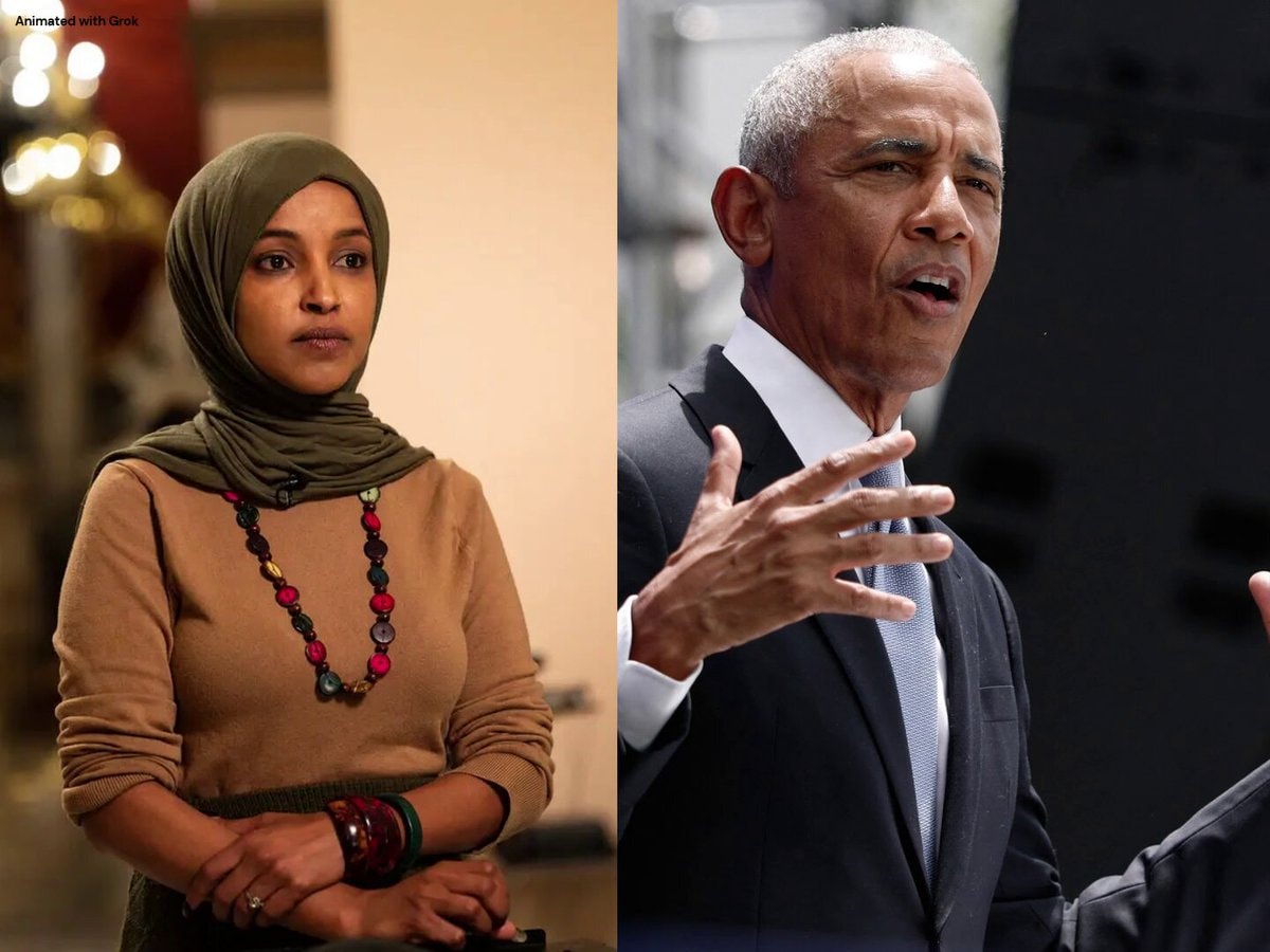 Barack Hussein Obama defends Ilhan Abdullahi Omar