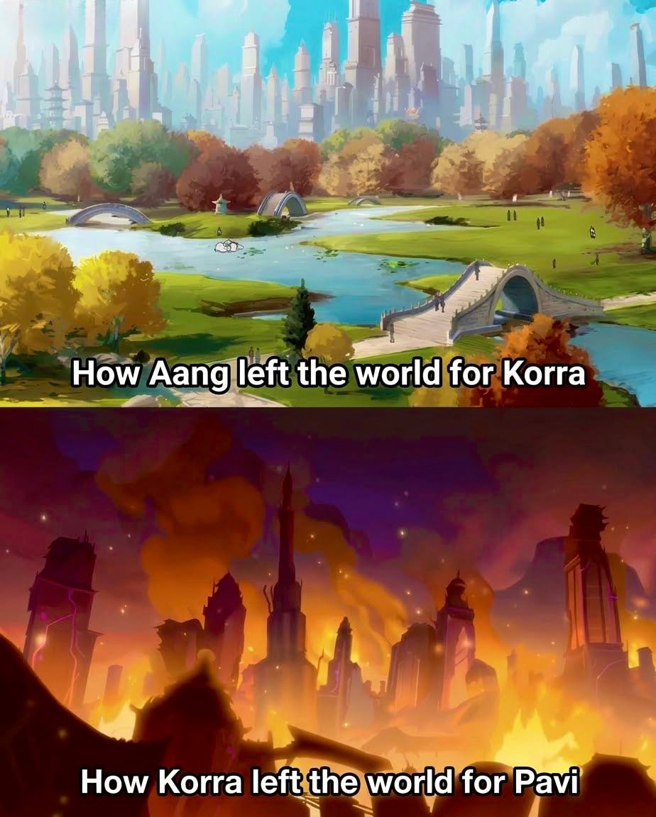 Aang vs Korra legacy Aang vs Korra legacy