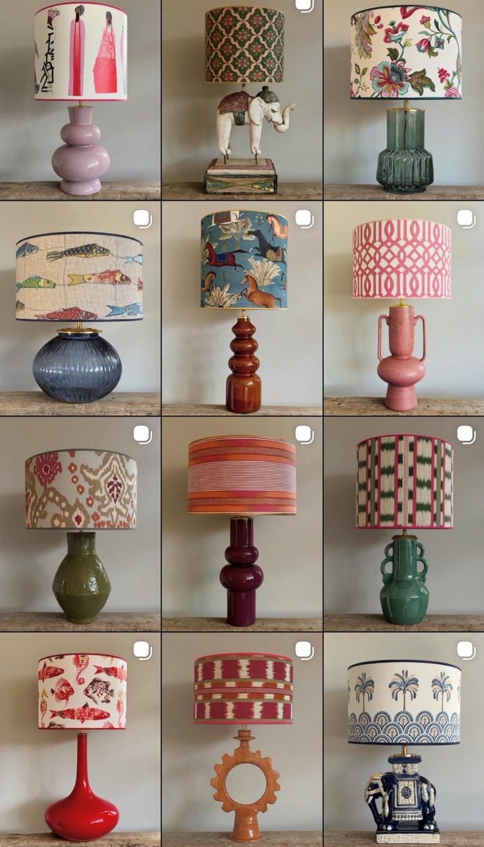 Weird lamps grid collection (photo 2 of 2)