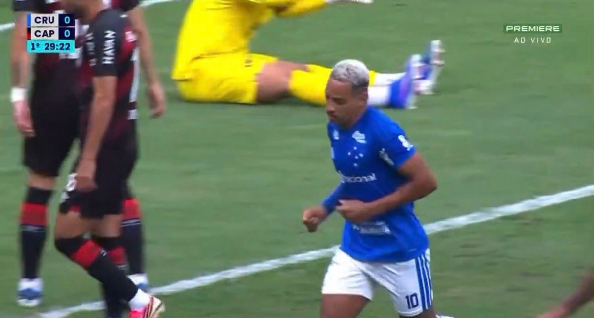 Matheus Pereira goal for Cruzeiro