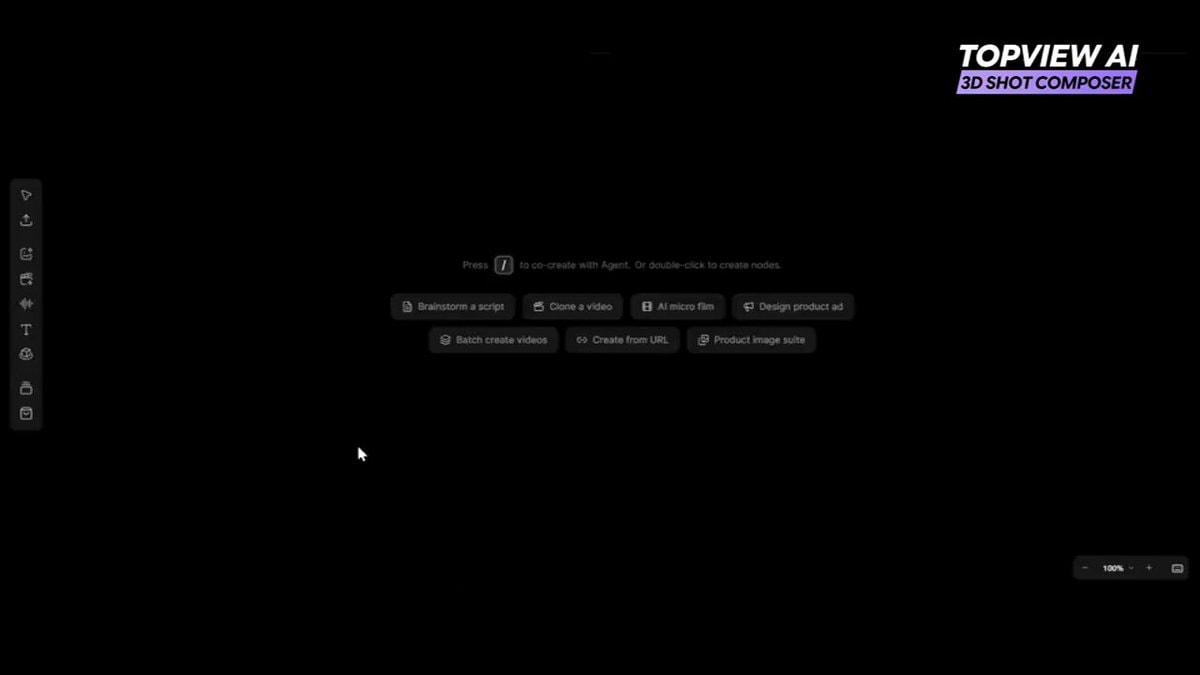 Topview 3D Shot Composer