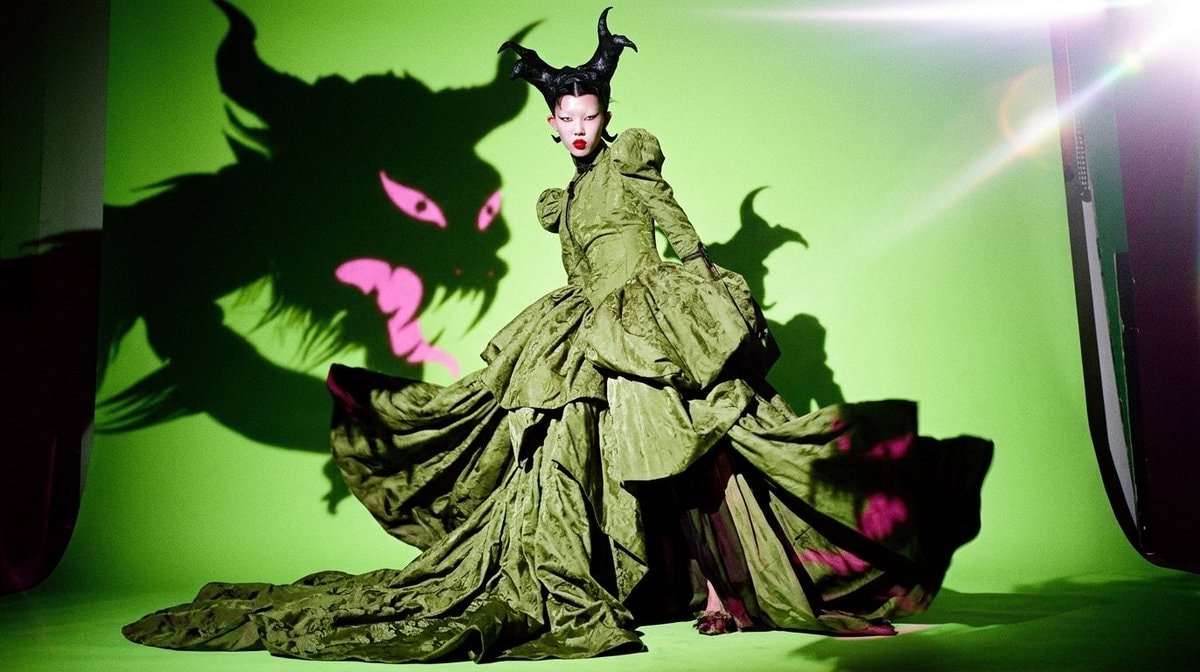 Midjourney demon crown fashion edit (photo 3 of 3)