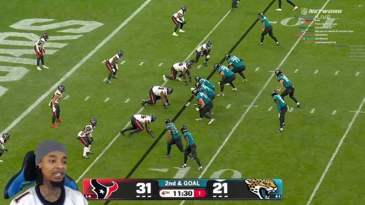 FlightReacts angry at Jaguars coach Travis Hunter