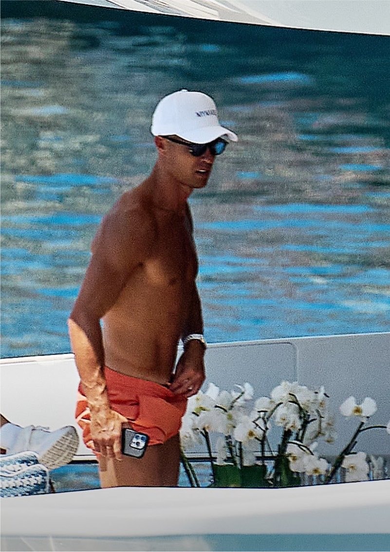 Cristiano Ronaldo Mallorca vacation