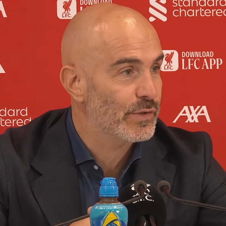 Enzo Maresca Liverpool FC press conference