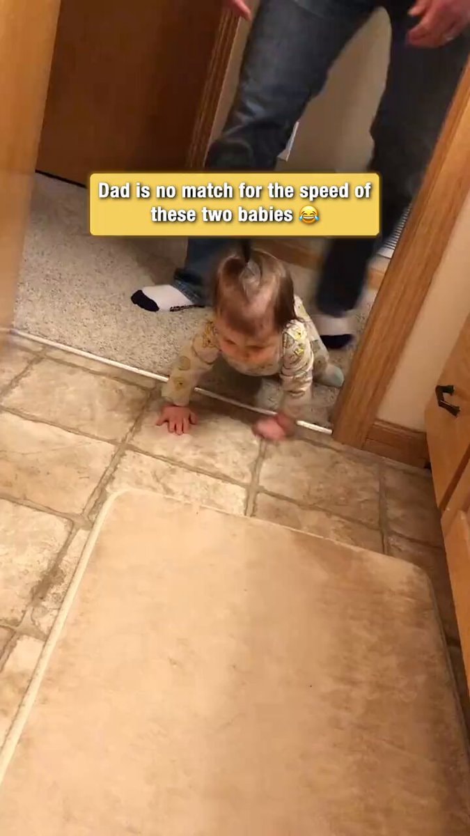 Two babies full time job