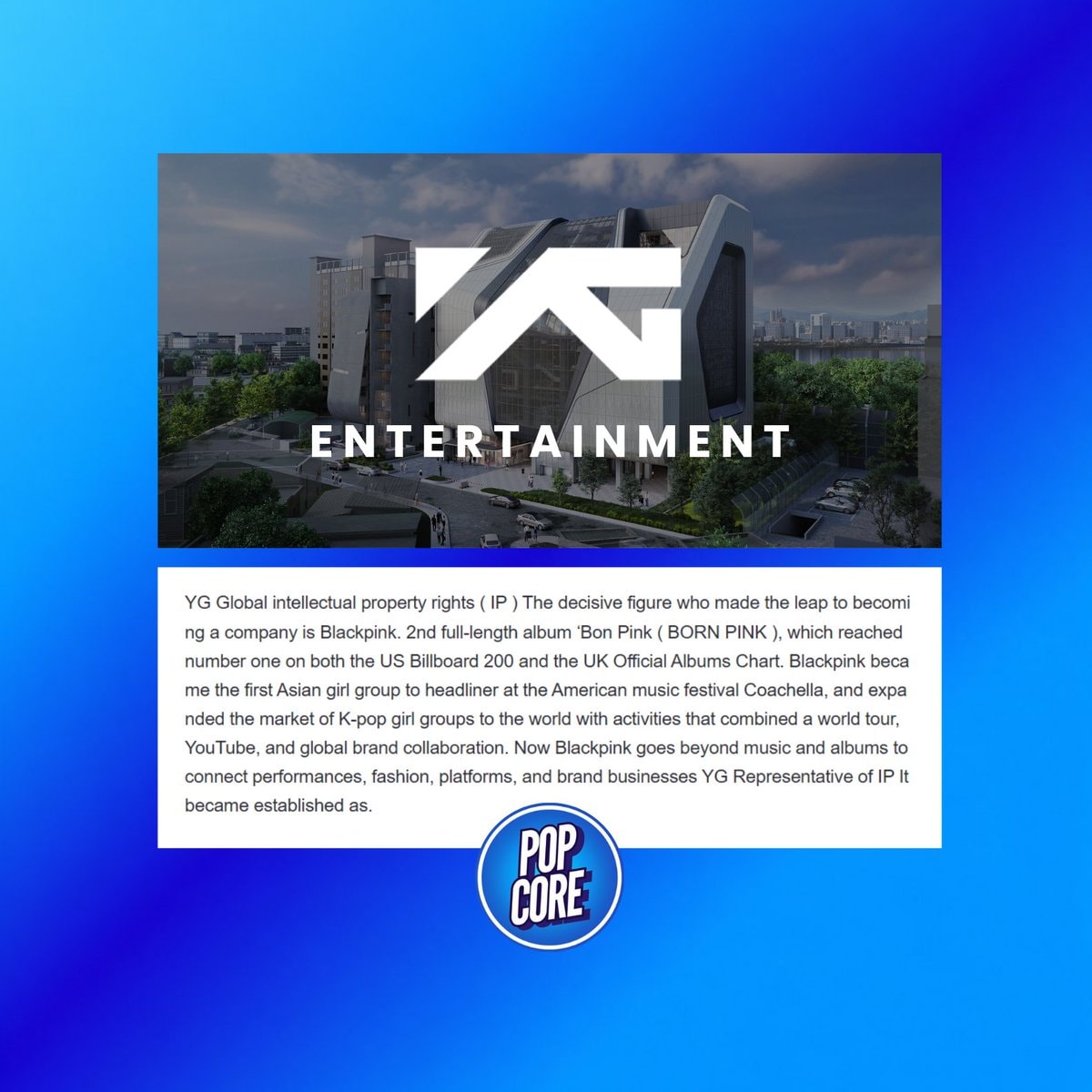 BLACKPINK YG Entertainment global IP (photo 2 of 2)