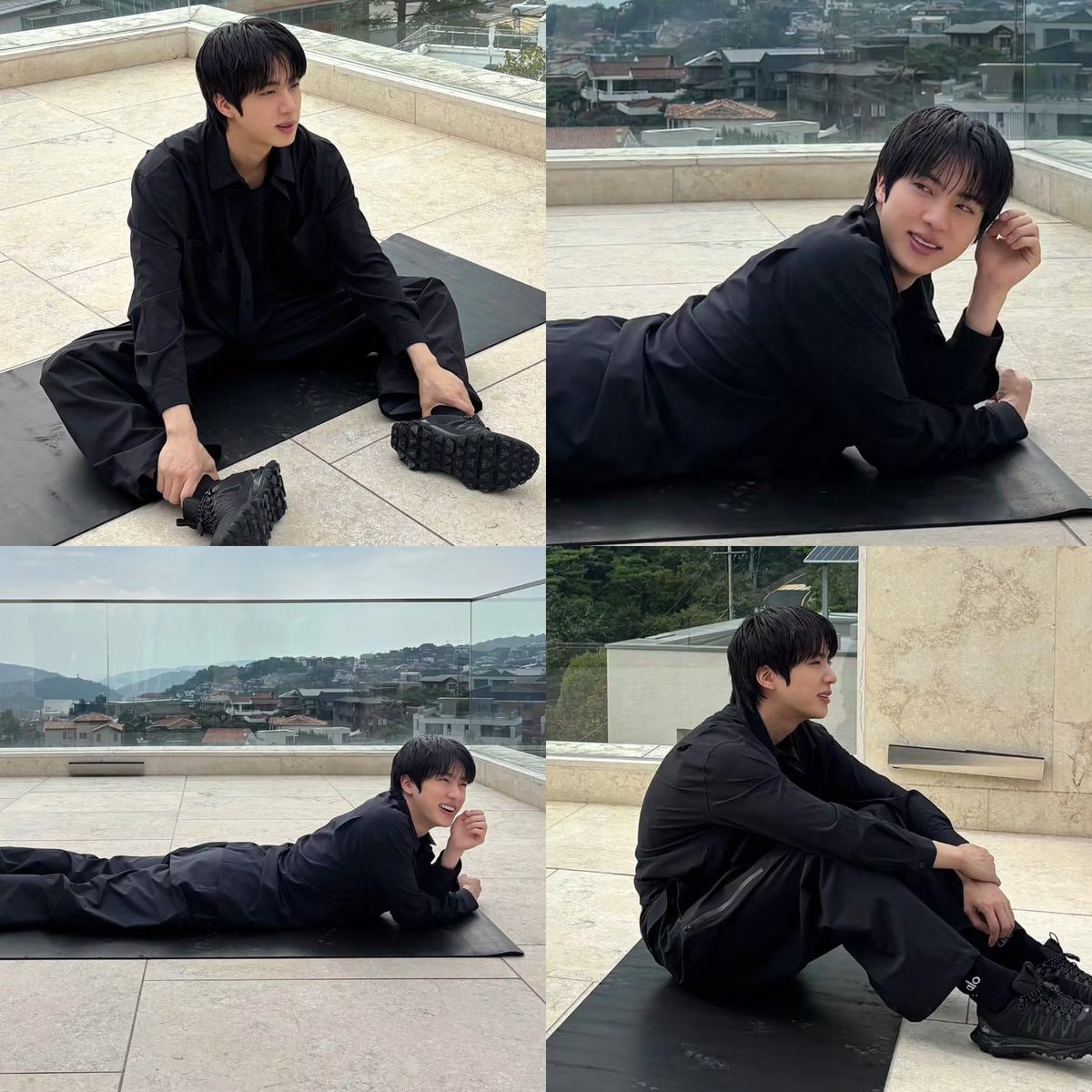 JIN ALO Instagram post