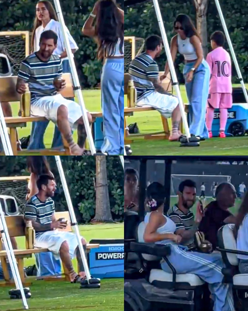 Lionel Messi father moment Inter Miami