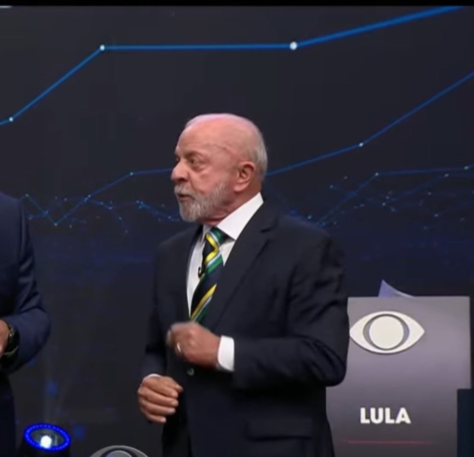 Lula Flavio Bolsonaro Band debate (photo 2 of 2)