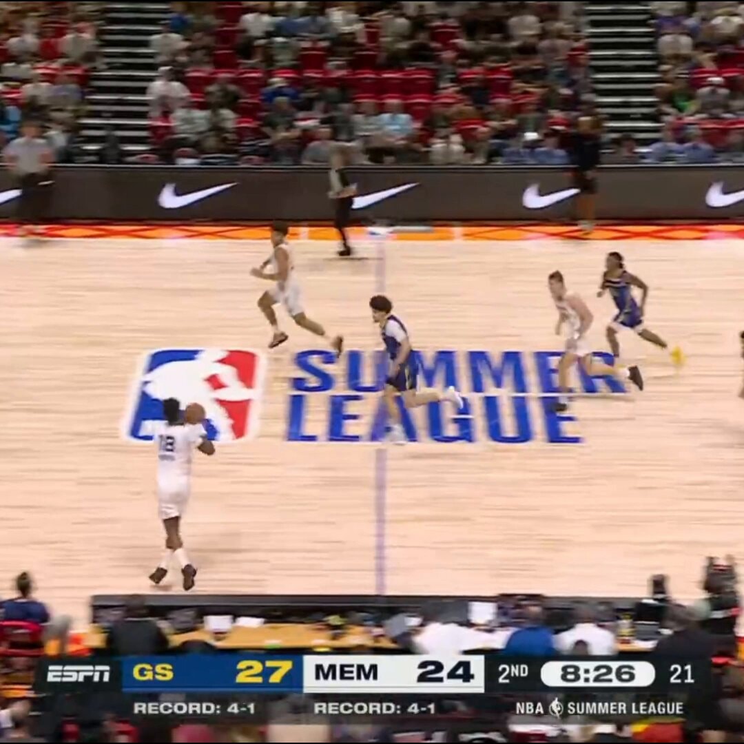 Cameron Boozer NBA Summer League dunk