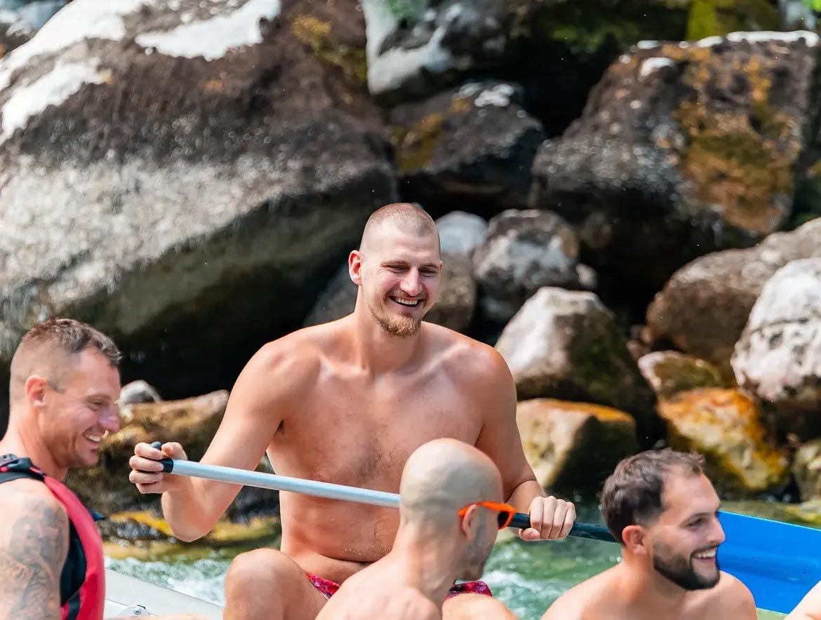 Nikola Jokic rafting Serbia (photo 2 of 2)