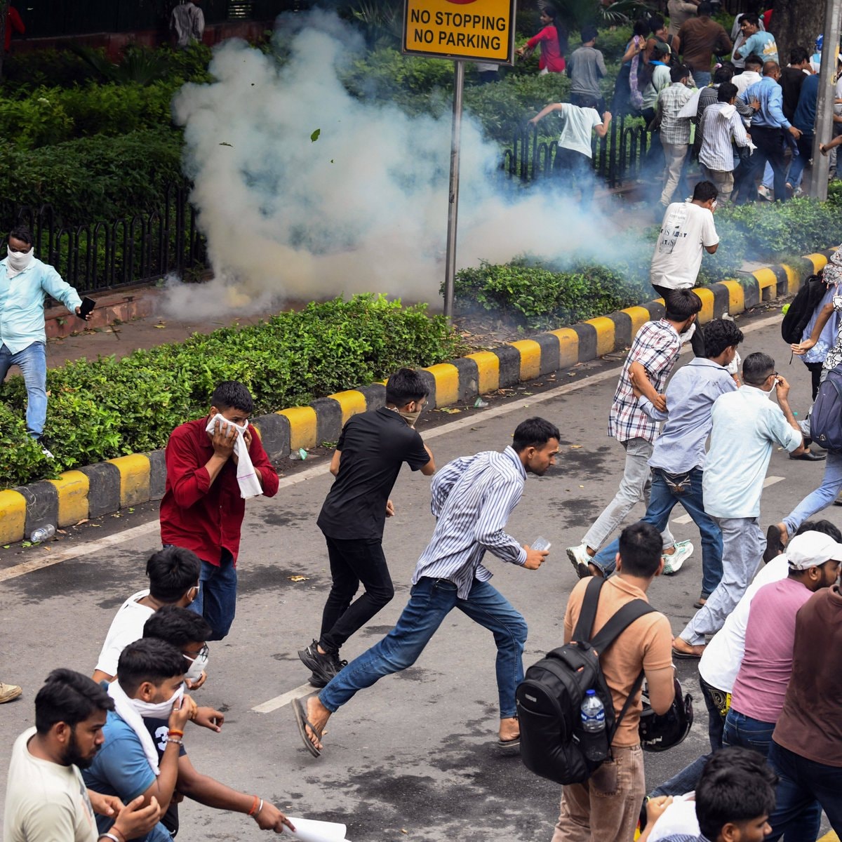 India protest march Delhi (photo 2 of 2)