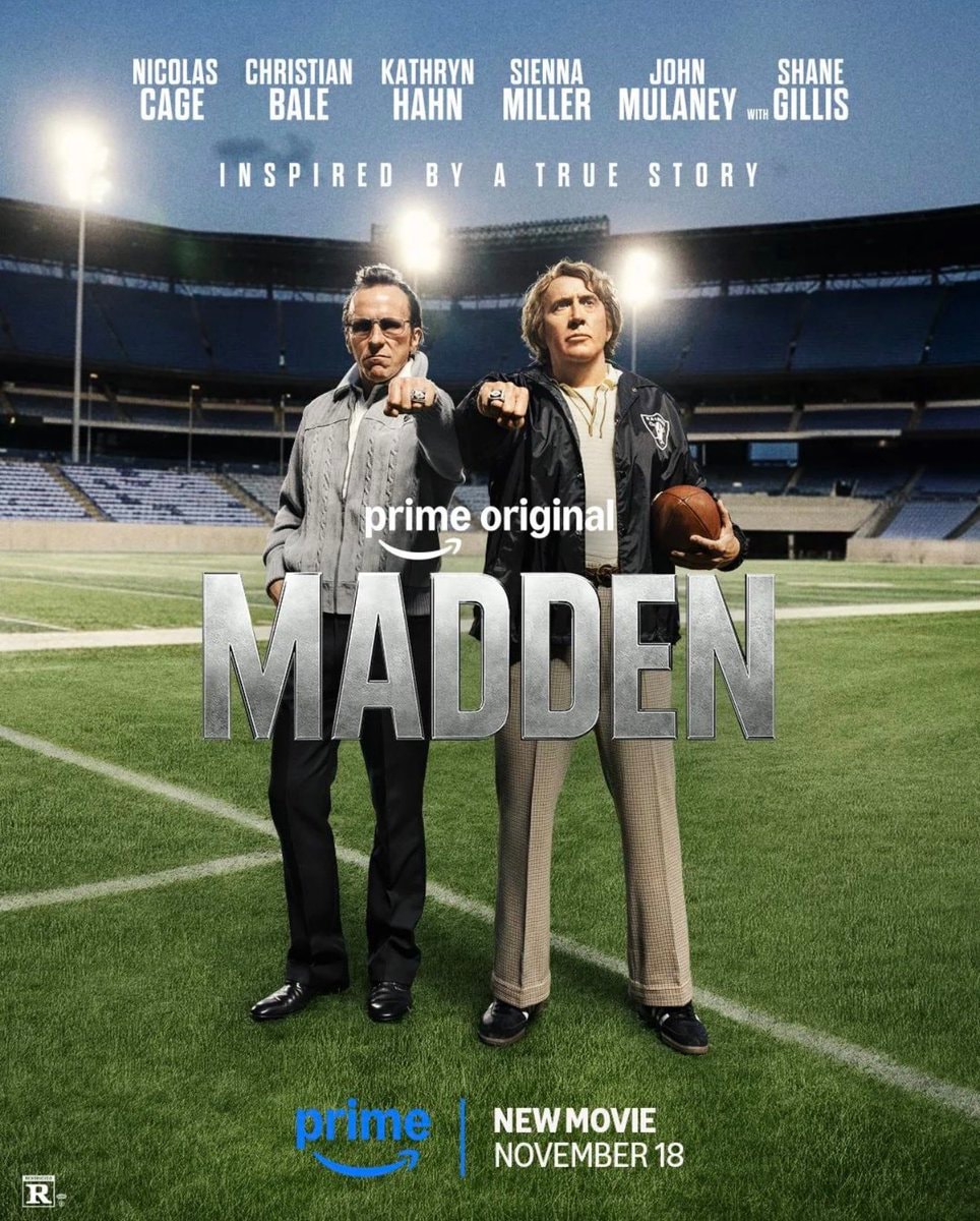 Madden movie poster Nicolas Cage Christian Bale Madden movie poster Nicolas Cage Christian Bale