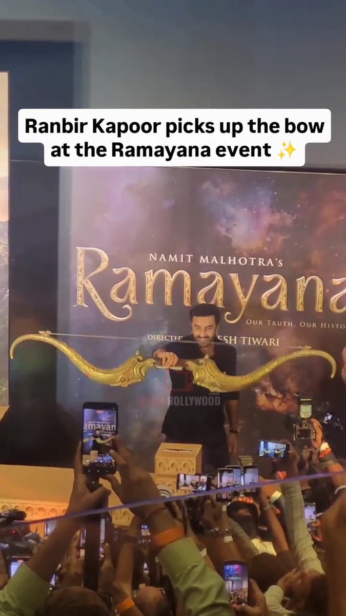 Ranbir Kapoor Ramayana event