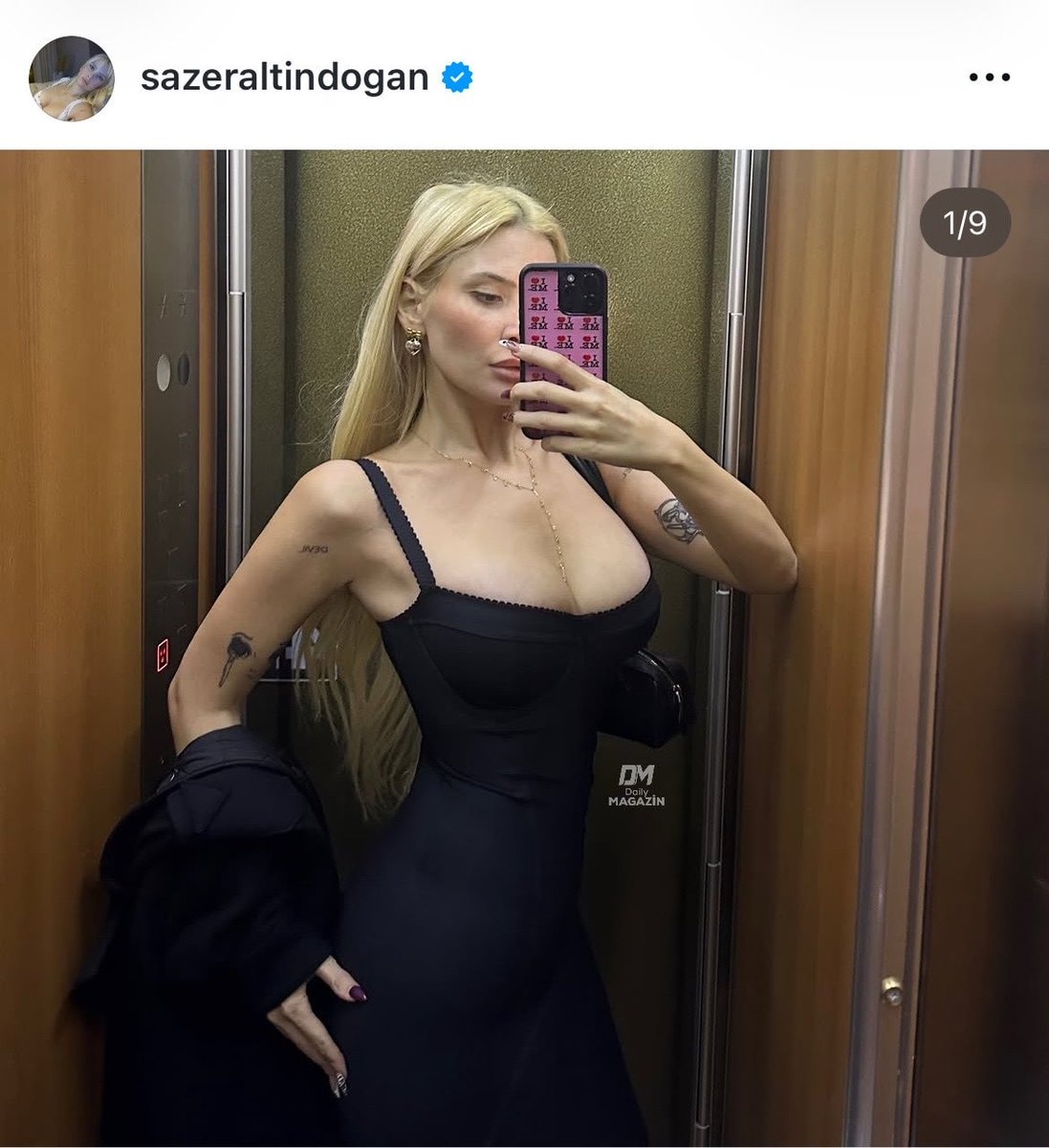 Şazer Altındoğan Ali Biçim Instagram photoshop claim (photo 2 of 2)