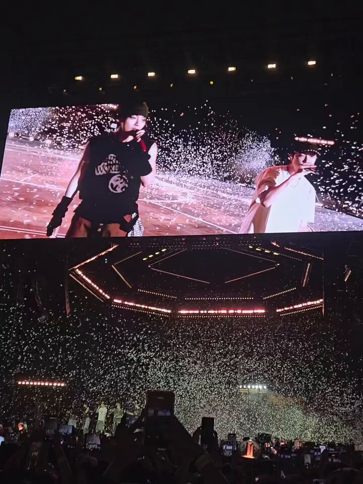 BTS concert moment