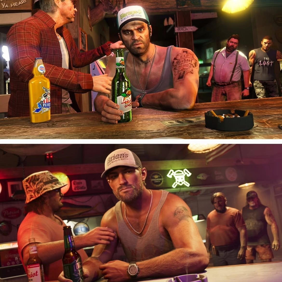GTA VI vs GTA V character models (photo 4 of 4)