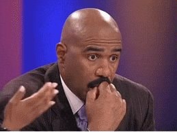 Steve Harvey reaction GIF