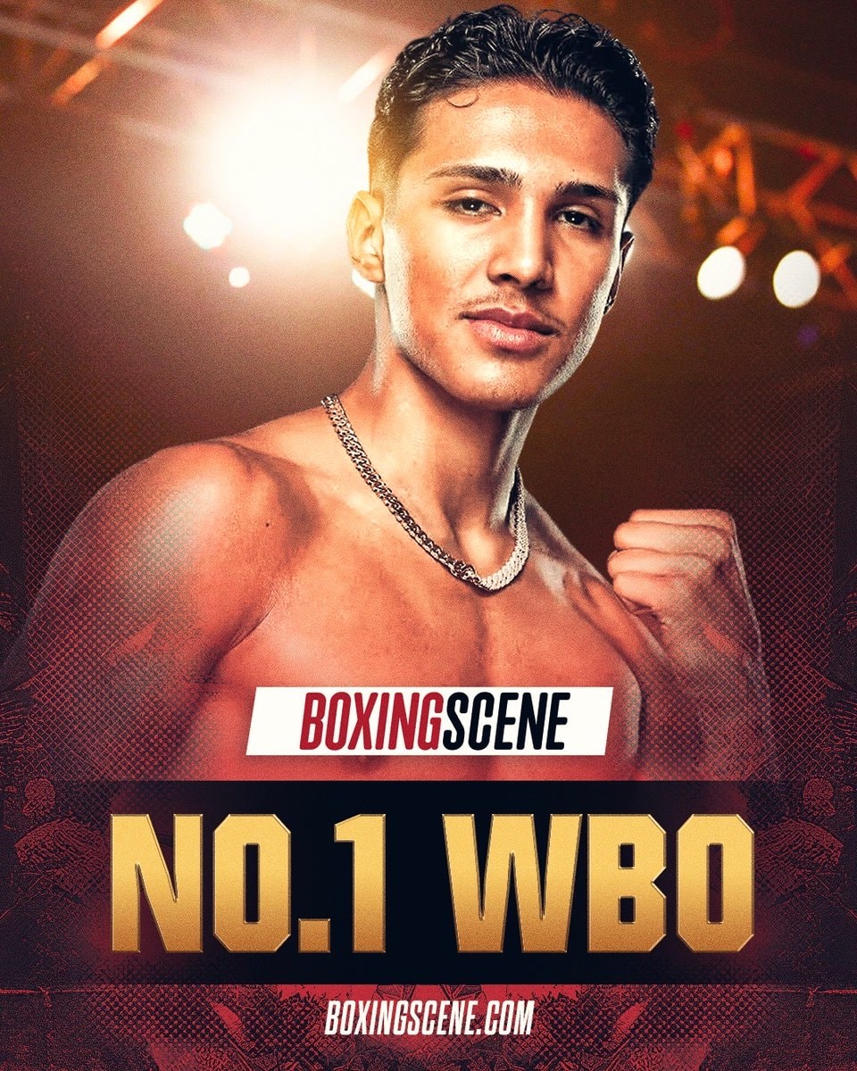Emiliano Vargas WBO No. 1 junior welterweight