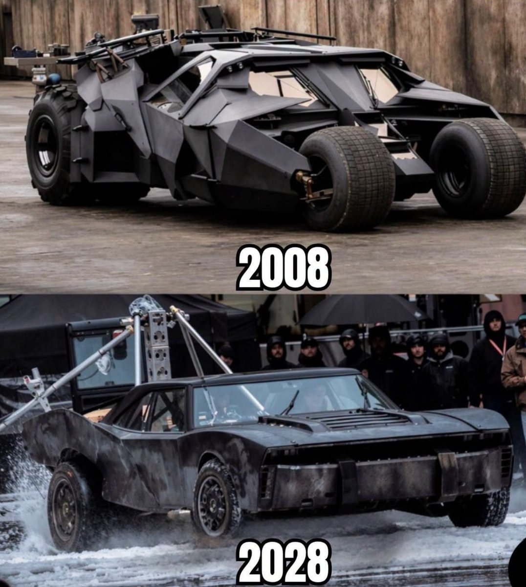 New Batmobile downgrade comparison