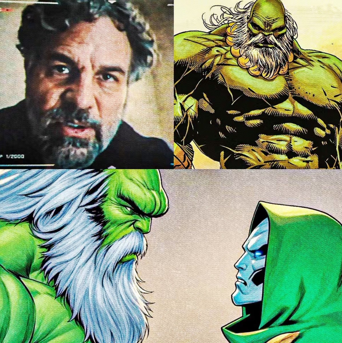 Hulk Maestro and Captain America in Doom Avengers theory