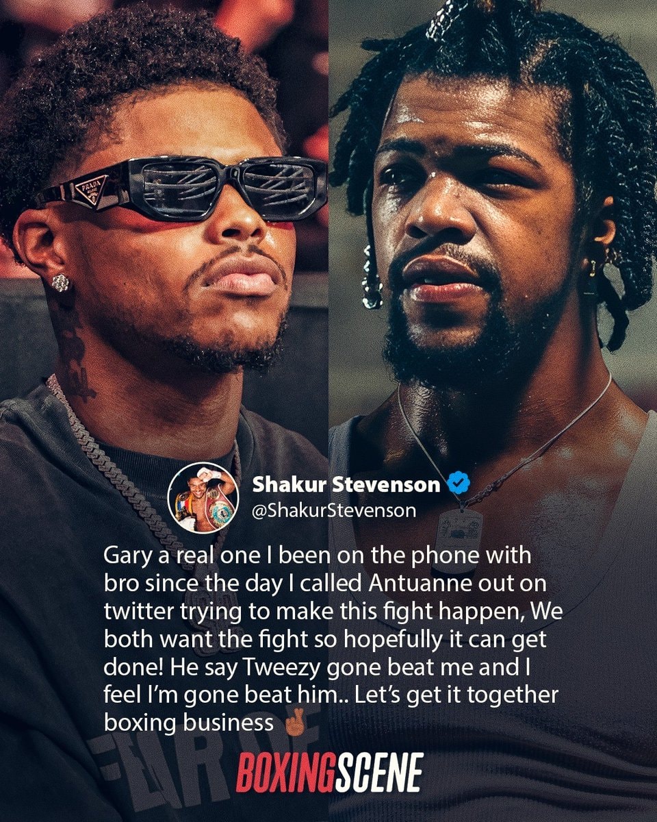 Shakur Stevenson vs Gary Antuanne Russel