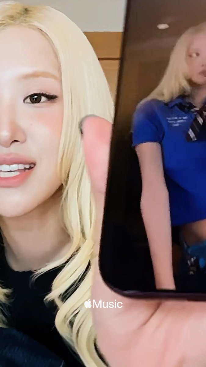 ROSÉ iPhone 18 viral photo