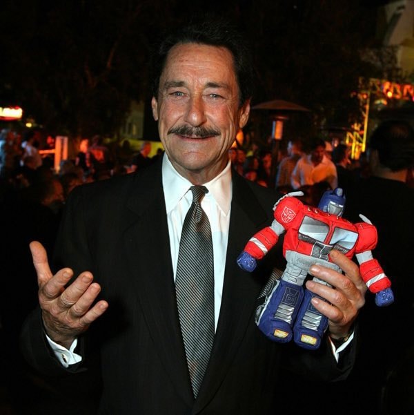 Peter Cullen and Optimus Prime
