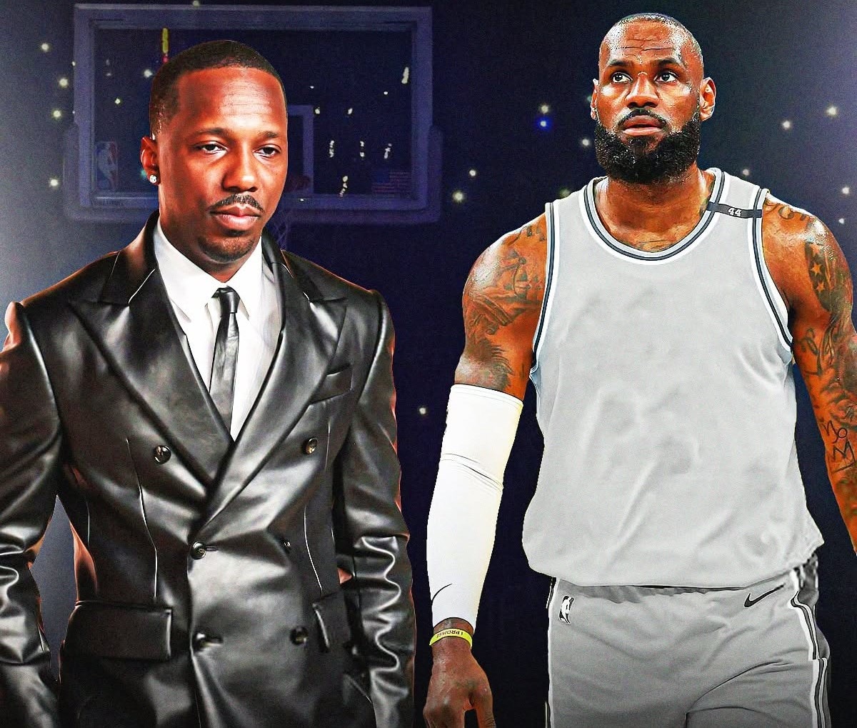 LeBron James Rich Paul NBA pitch