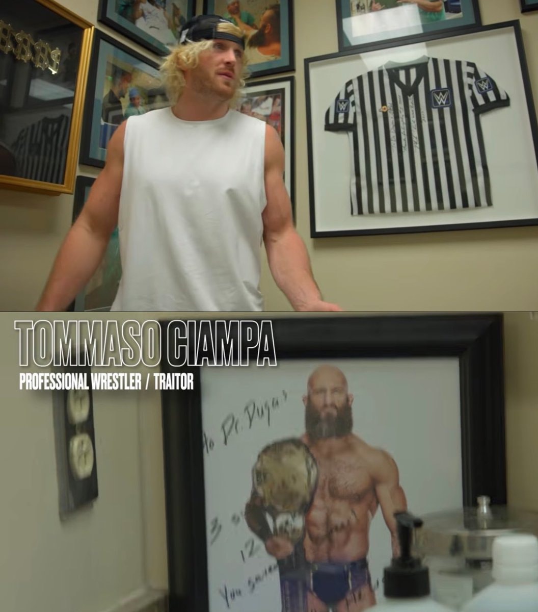 Logan Paul on Tommaso Ciampa