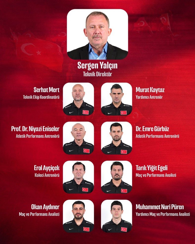 Sergen Yalçın national team staff
