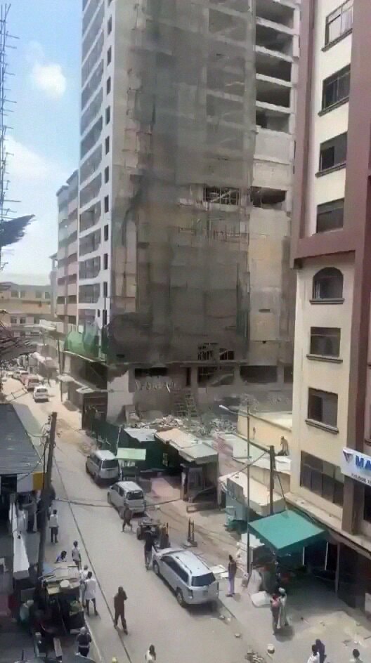 Building collapse in Kenya